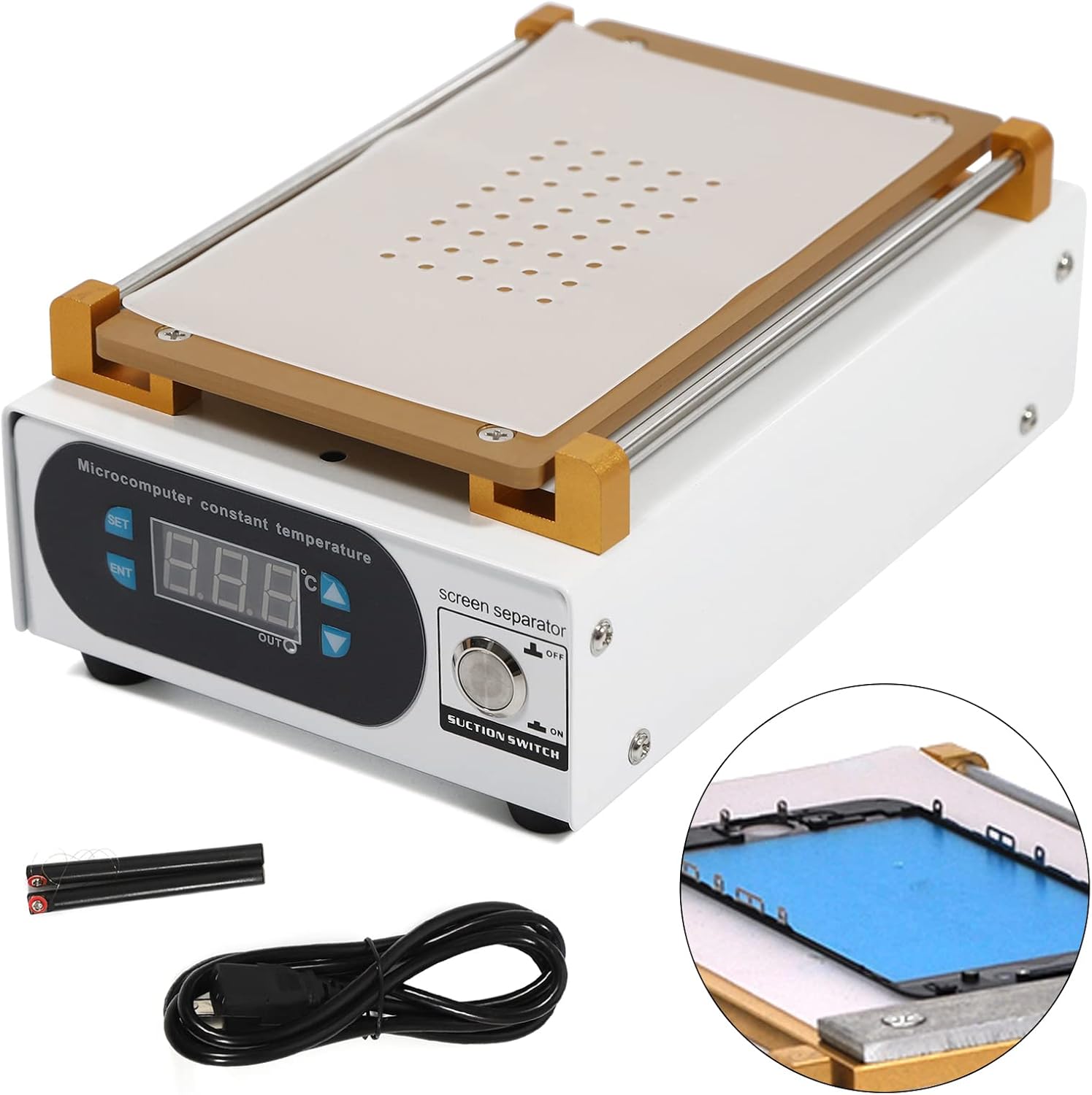 Partition Screen Divider - 7-inch LCD-scherm Separator Machine, touchscreen verwijderen,