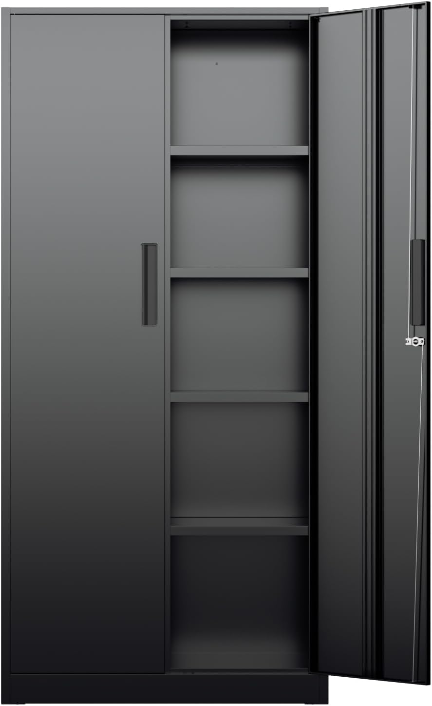 Office Furniture For Home - Hoge metalen opbergkast, afsluitbare stalen opbergkast