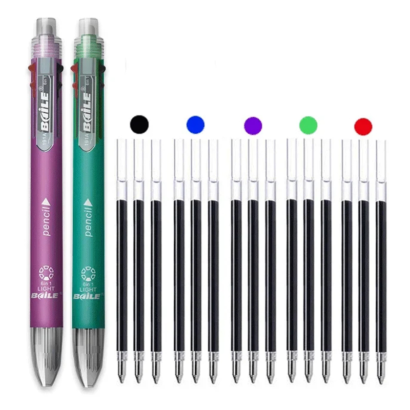 Staedtler Pencil Lumocolor - 4/12 Stuks 6 in 1 MultiColor