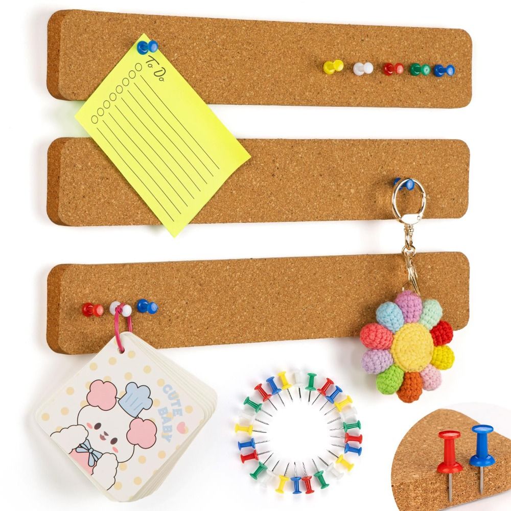 Bulletin Board Cork - Kurk materiaal zelfklevend kurk bord zonder
