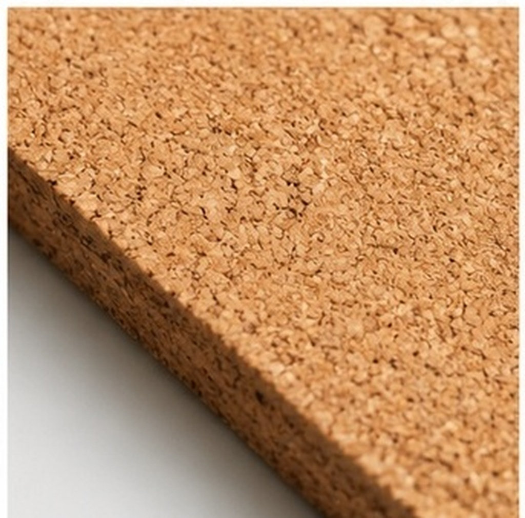Bulletin Board Cork - 4 stuks kurken wandstickers, randloze memo-bordstrips,