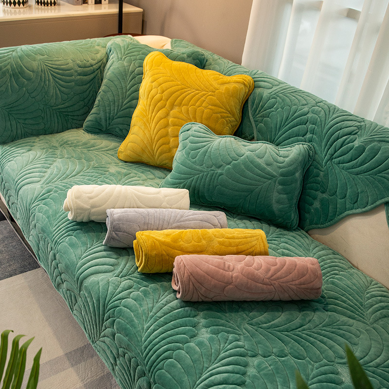 Office Furniture Dimensions - Chenille Sofa Cover Vier Seizoenen Universele