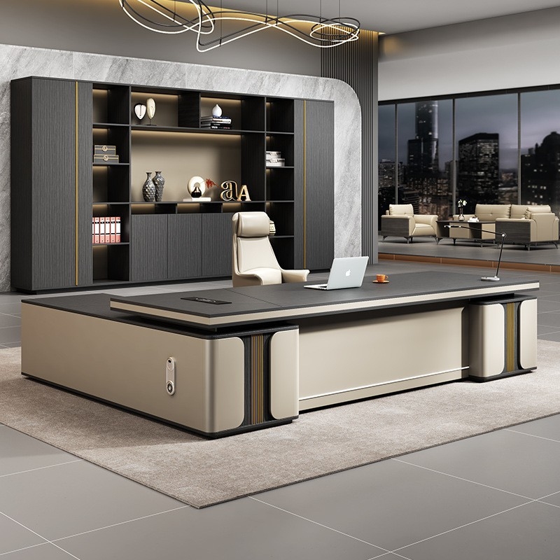 Xh Office Furniture - Luxe stoelenset, eenvoudige moderne kantoorinrichting, directiebureau