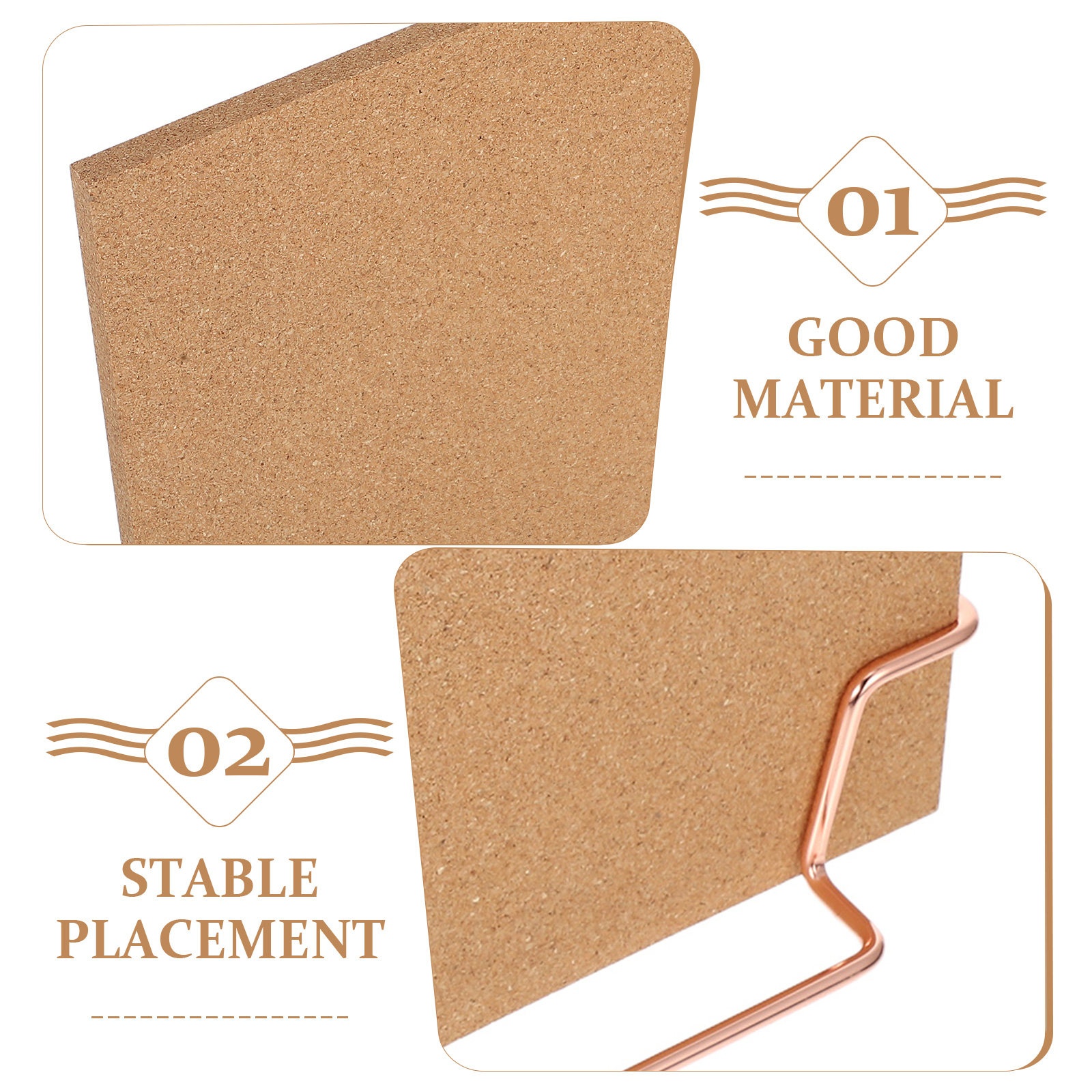 1 set kurkbord voor brievenbor - Bulletin Board Cork recensie en prijs