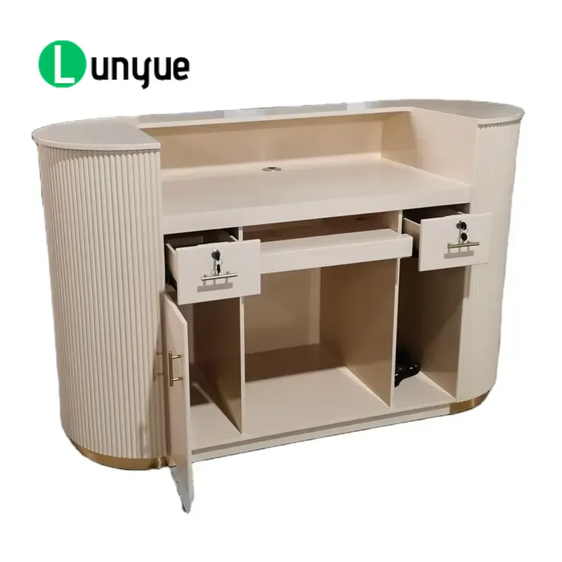 Modern roze en witte balie met - Office Furniture Kl recensie en prijs