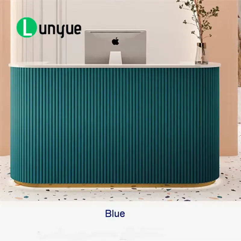 Modern roze en witte balie met - Office Furniture Kl recensie en prijs