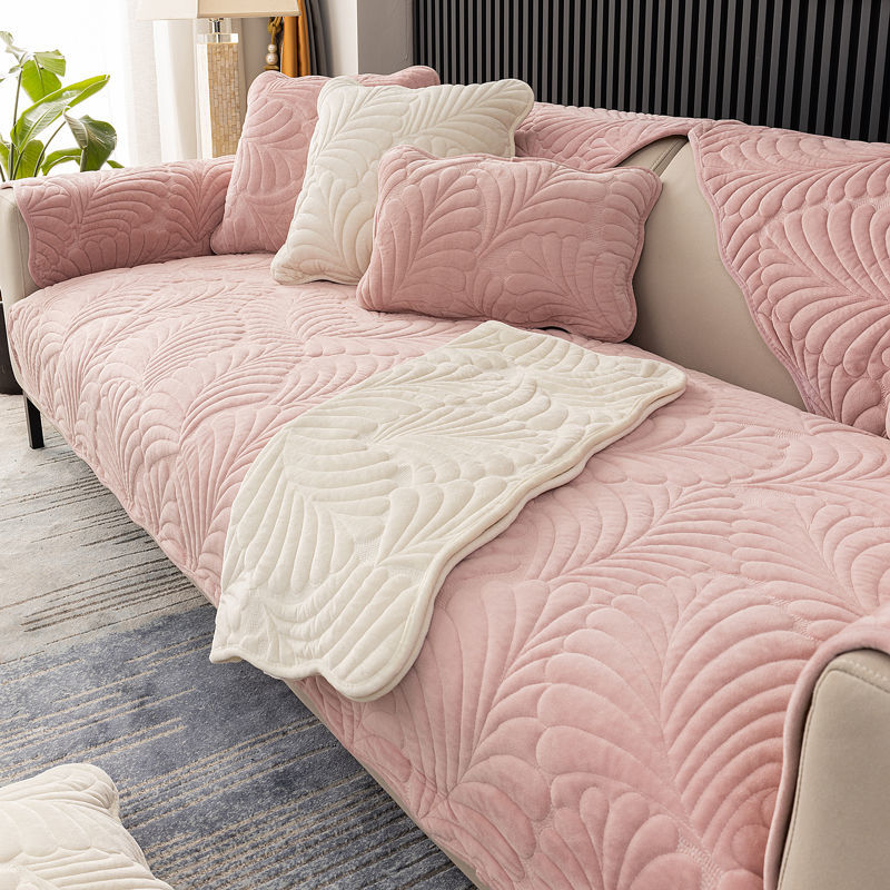 Chenille Sofa Cover Vier Seizo - Office Furniture Dimensions recensie en prijs